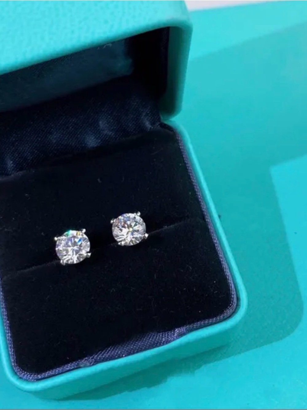Classic Round Cubic Massionate Tiffany and Co Earrings